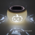 Pumpkin Ceramic Solar Lawn Lamp